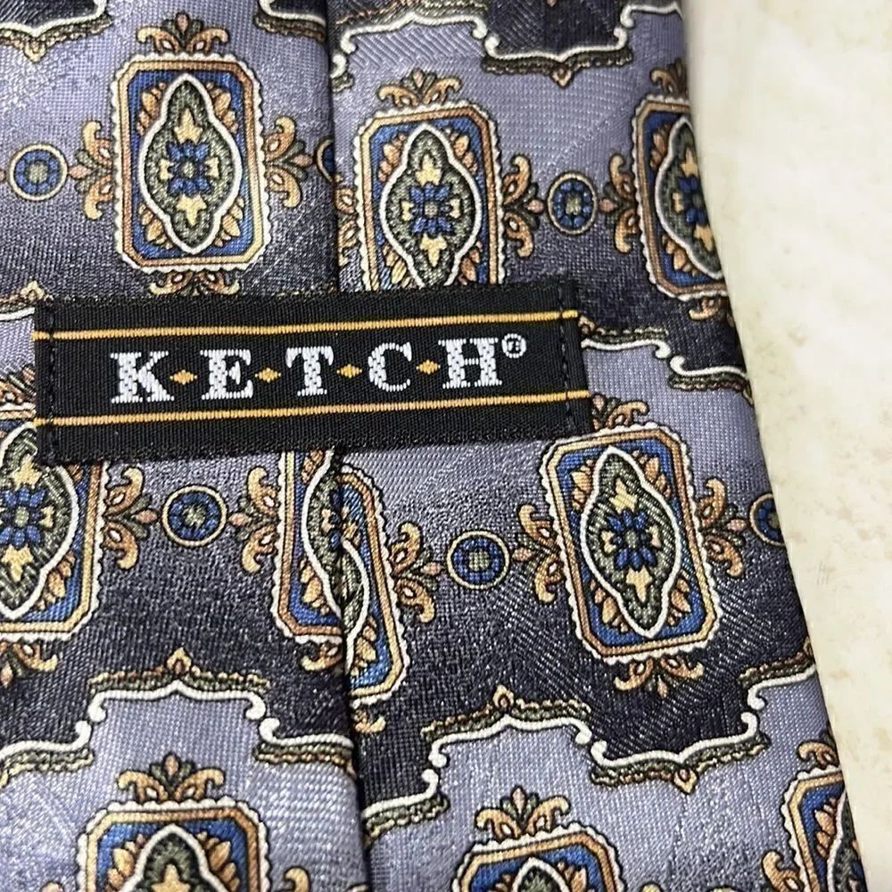 Ketch 100% Polyester Tie New! - Picture 3 of 5